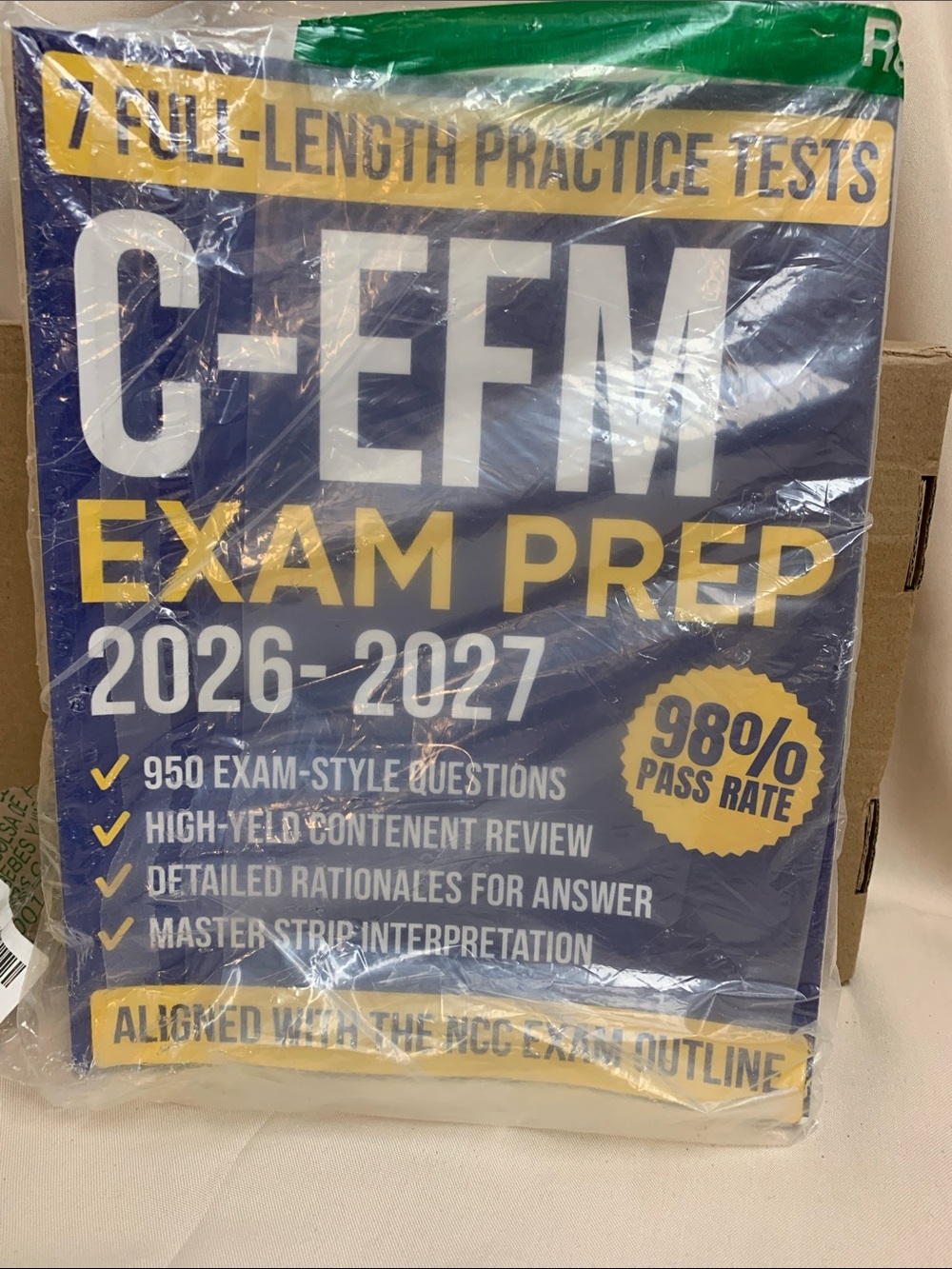 C-EFM Exam Prep 2026-2027 Study Guide 7 Practice Tests NCC Certification